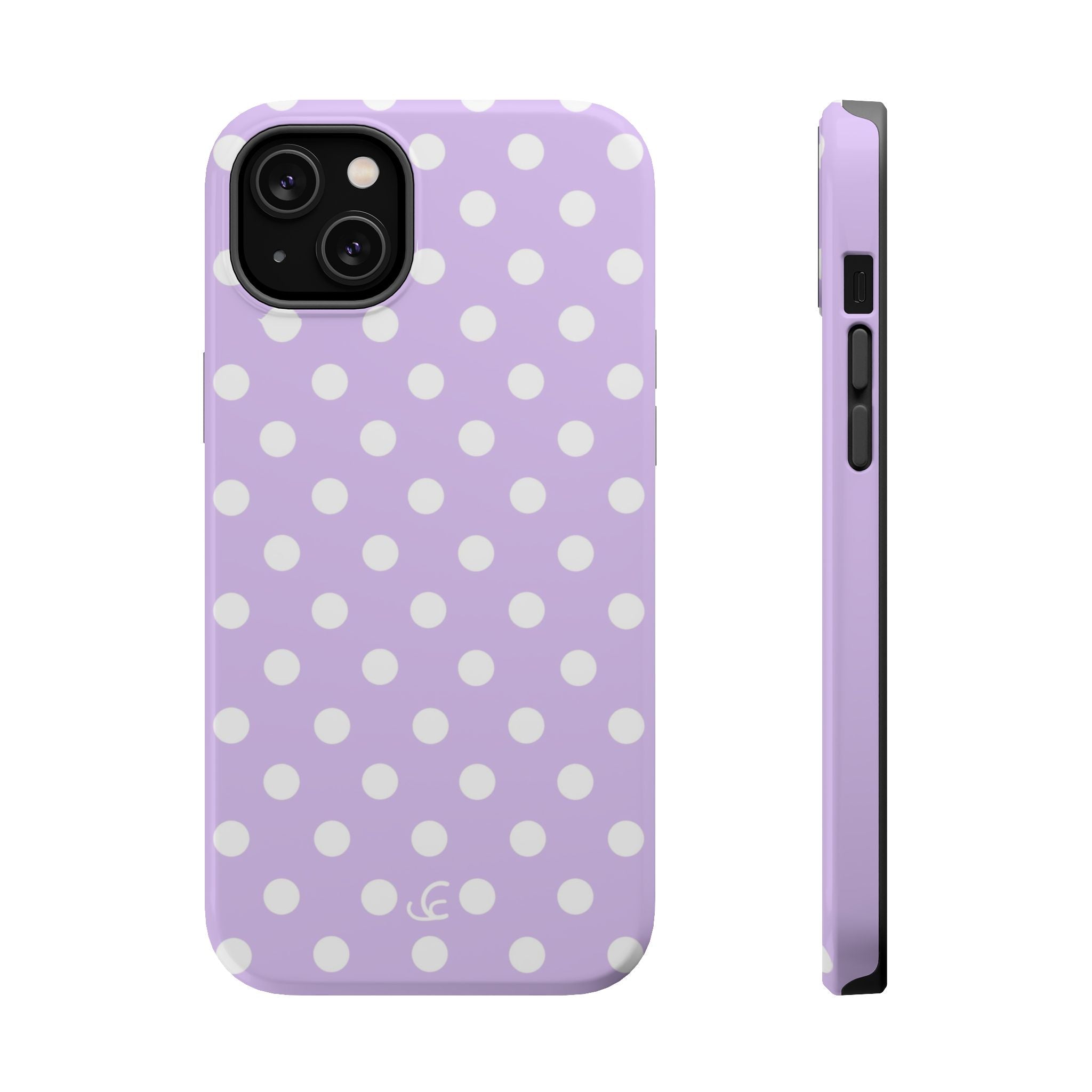 Baby Purple Polka Dot
