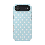 Baby Blue Polka Dot