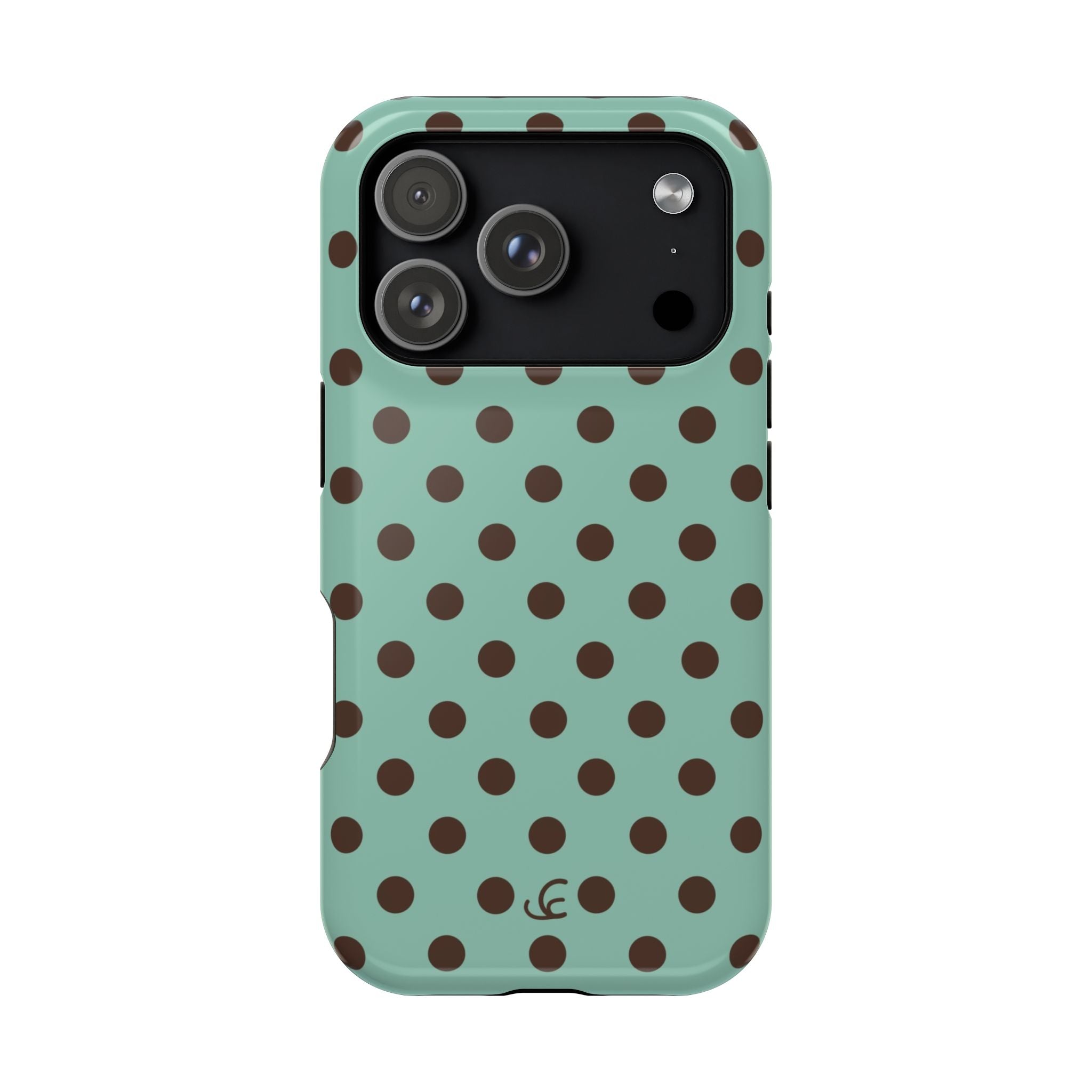 Mint Choco Polka Dot