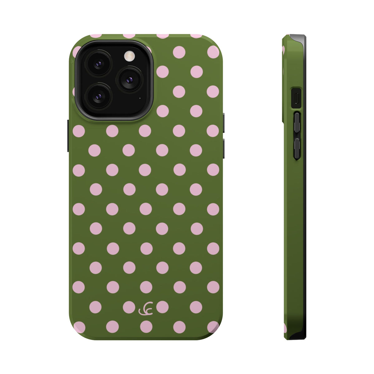 Strawberry Matcha Polka Dot