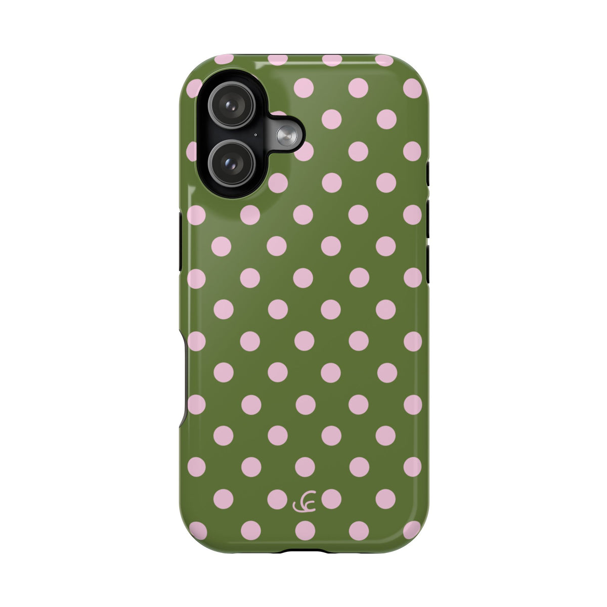Strawberry Matcha Polka Dot