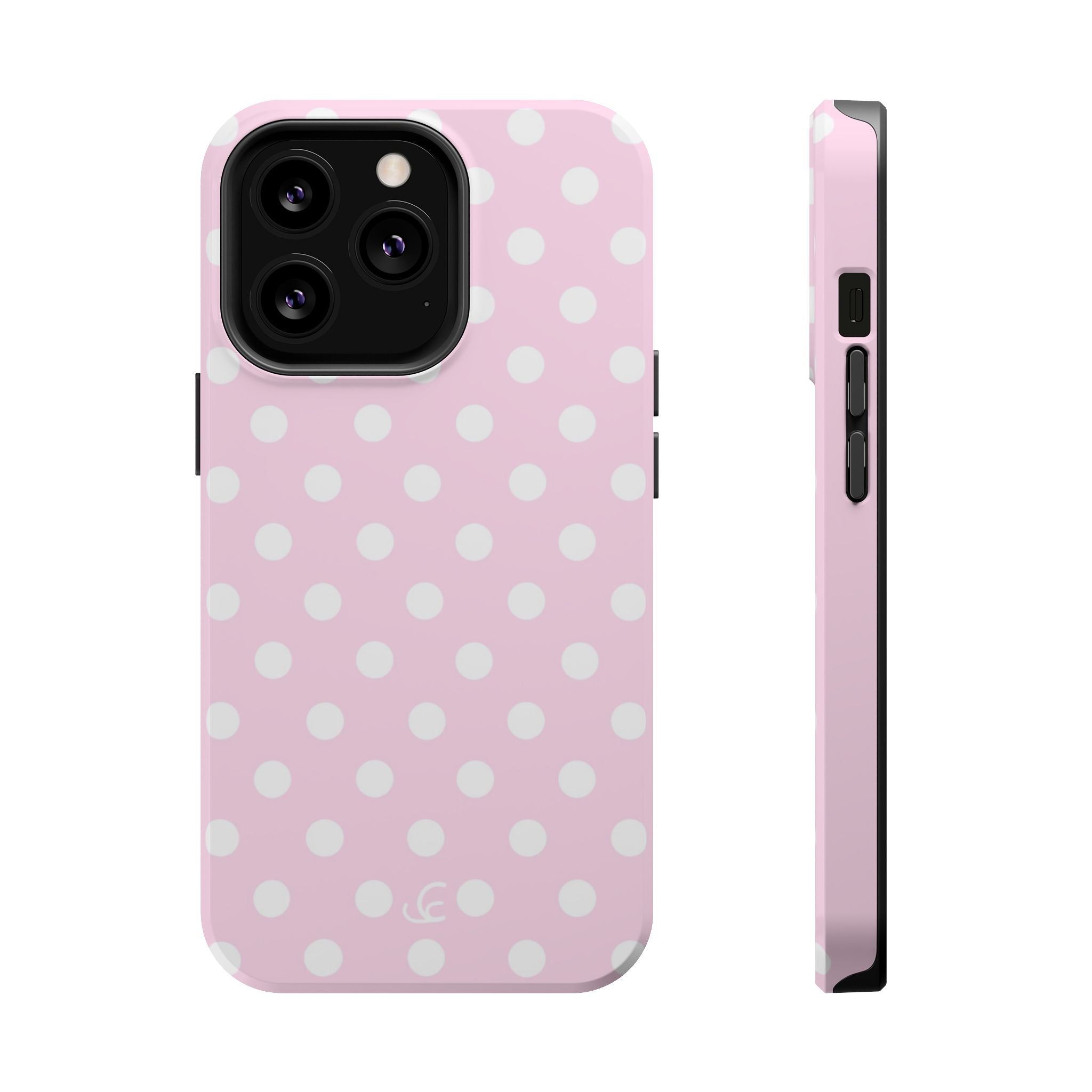 Baby Pink Polka Dot