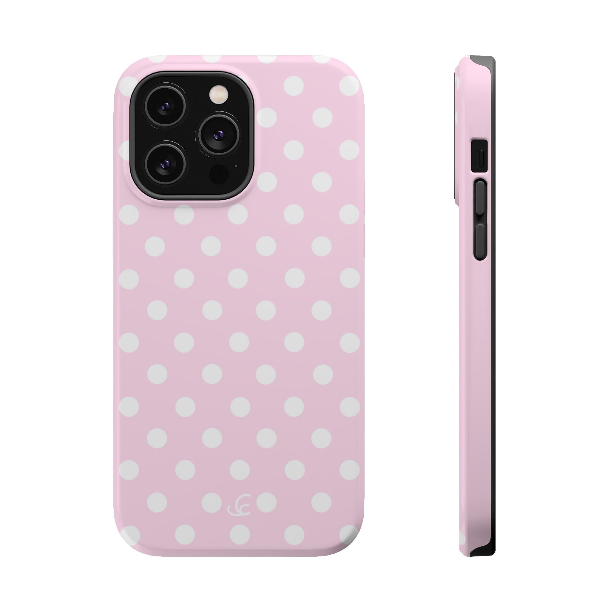 Baby Pink Polka Dot