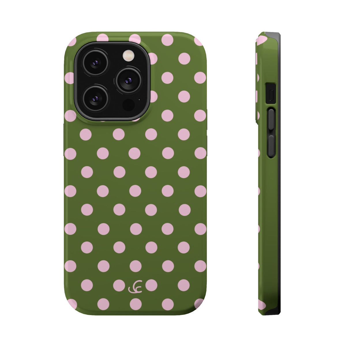 Strawberry Matcha Polka Dot