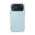 Baby Blue Polka Dot