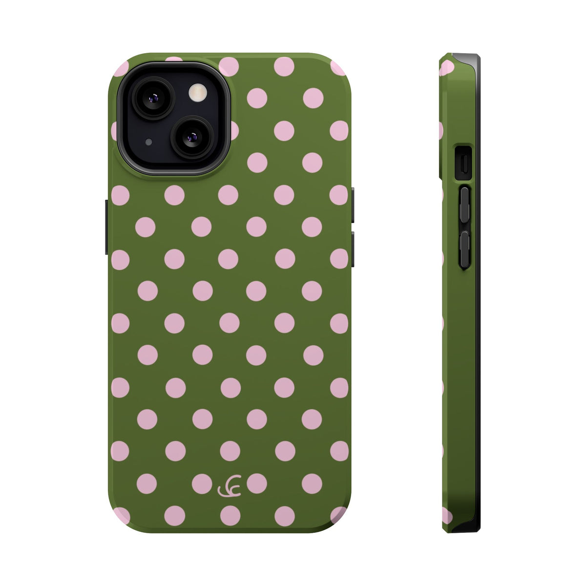 Strawberry Matcha Polka Dot