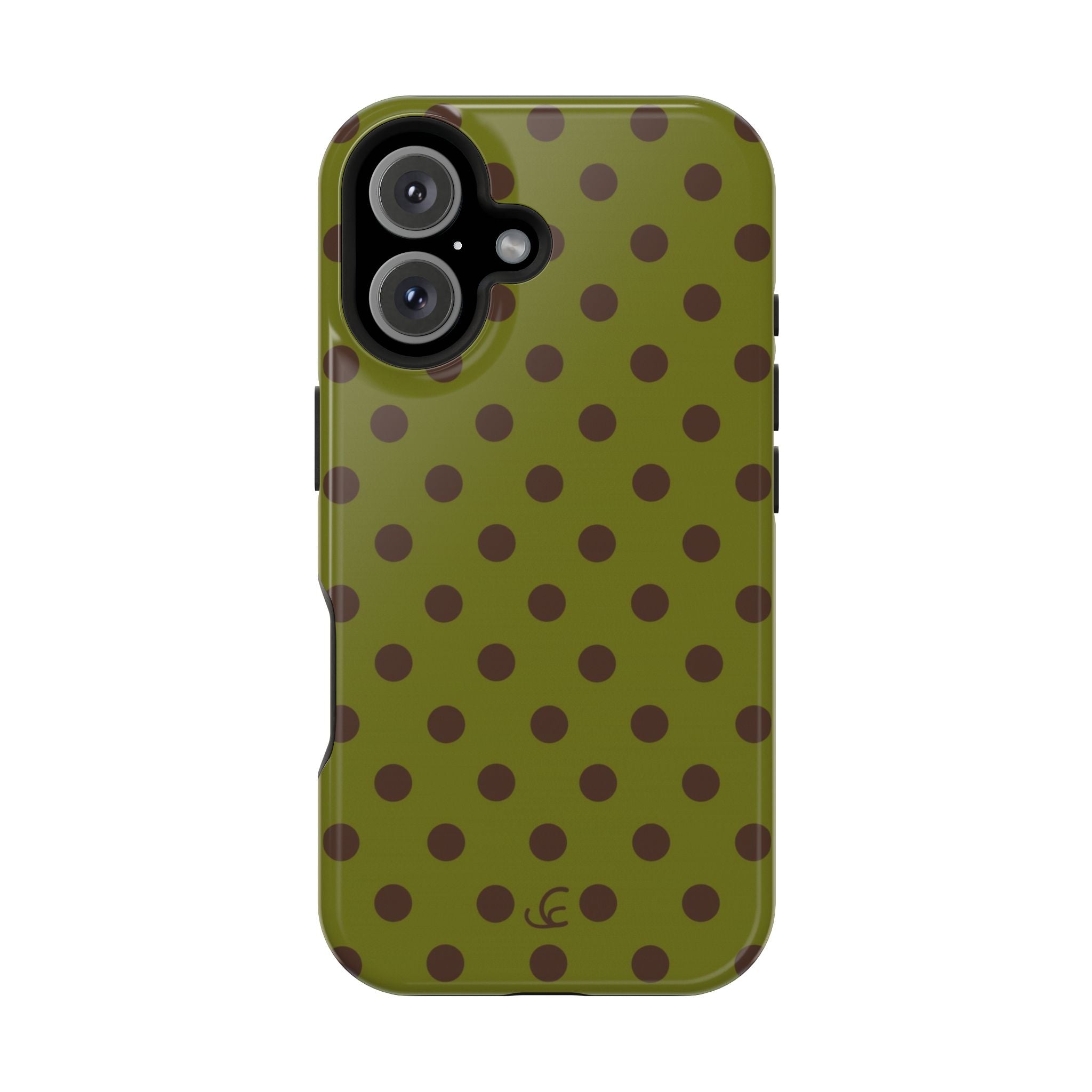 Pistachio Chocolate Polka Dot
