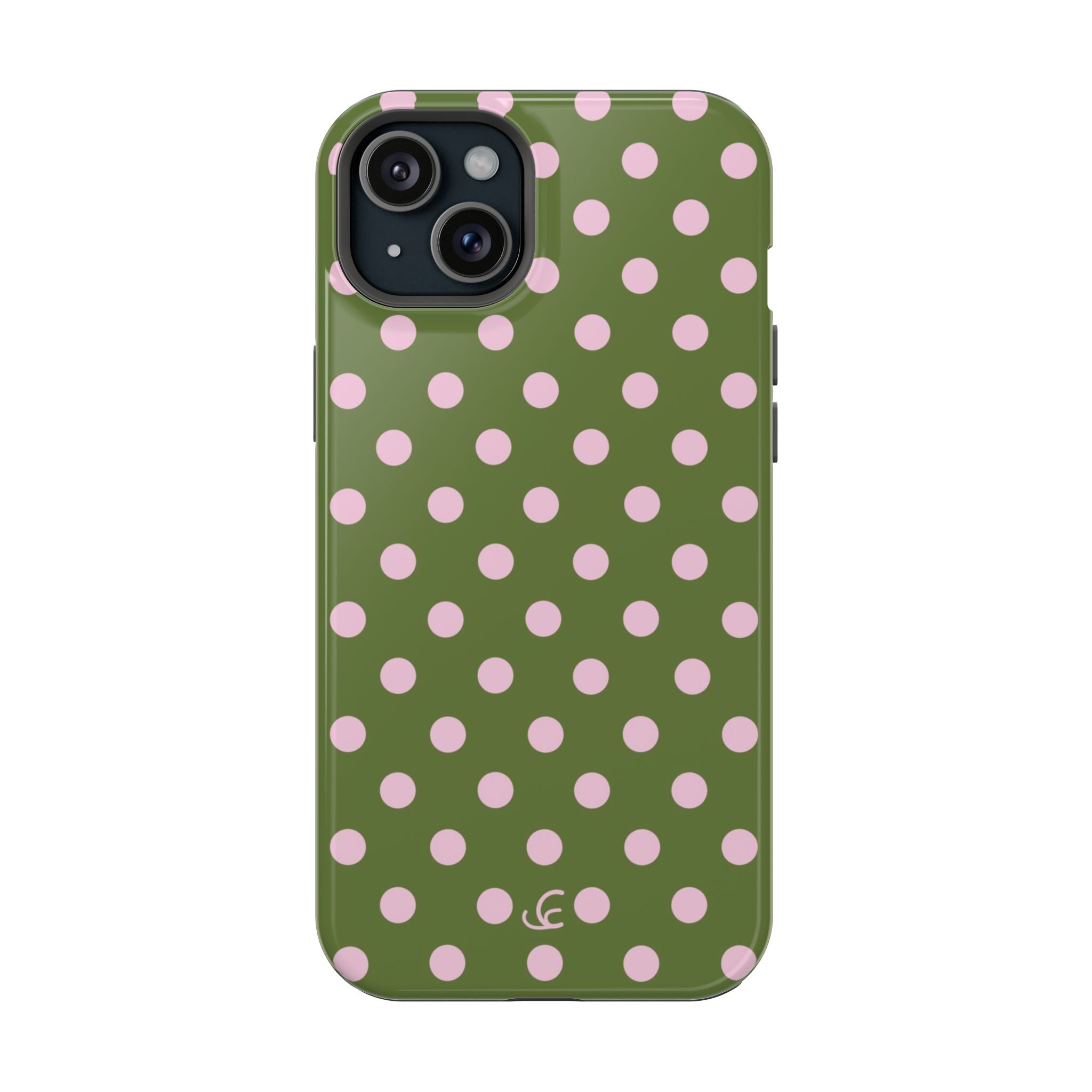 Strawberry Matcha Polka Dot