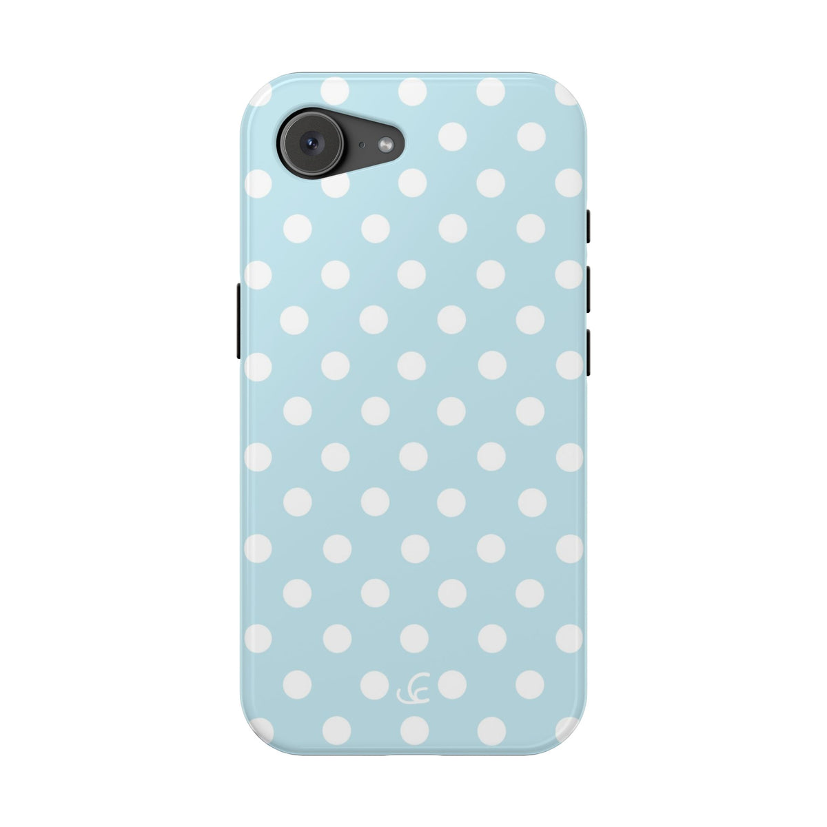 Baby Blue Polka Dot